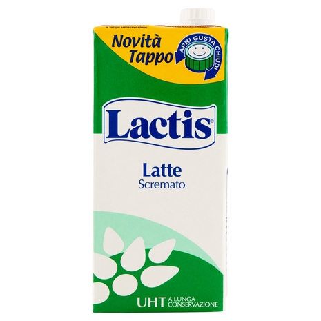 Latte Scremato a Lunga Conservazione UHT, 1 l